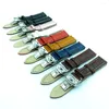 Watch Bands Genuine Leather 14mm 16mm 18mm 19mm 20mm 21mm 22mm 23mm 24mm Band 12/13/14/15/16/17mm Soft Strap Butterfly Buckle