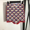 Damskie dresy projektantki najnowszy haft haftowy kamizelki elastyczne uroki szorty upadające oddychane miękkie dzianin sport