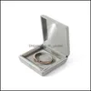 Torebki biżuterii torebki biżuterii Wysokiej jakości LED Light Pierścień Pierścień wislarza luksusowe zamszowe pakowanie naszyjnik