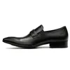 Spring/autumn LIAOCHI Dress Ostrich Shoes 937 Style Black Loafers Pointed Toe Slip-on Genuine Leather Wedding Oxford Office Mens 399