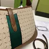 Bolsa de embreagem nas axilas Bolsa de ombro axilar Bolsa feminina moda lona patchwork couro borda hardware alça de cinto ajustável fecho clássico trava