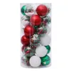 Boules de Noël ornements frisé le sapin de Noël décorations des pendentifs suspendus 30pcs box275h9851931