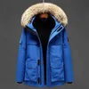 Winter Down Jacket Outdoor High Performance Man Synthetic Puffer Padded Jacket Cold-proof