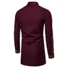 Men Fashion Africa Clothing T-shirt Long Pullovers African Dress Clothes Hip Hop Robe Africaine Casual World Appar Y220214