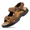Sandals Original Leather Men's Shoes Summer Men Beach Sandalias Man Fashion Slippers Outdoor Casual Sneakers