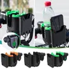 Wandelpartijen 2-in-1 kopje houder met telefoonfietsgatchebar waterfles universeel drinkrek voor fietsmotorfiets