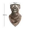 Bandanas Animal Hiking Balaclava Cycling Bandana Triangle Scarf Multifunctional Camping Hunting Fishing Running Face Neck Warmer Cover