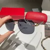 Carti Mens Tasarımcı Güneş Gözlüğü Kadınlar Moda Gözlükler Büyük Boy Polarize Buffalo Boy Camları Anti Mavi Işık UV Lens Kaplama Çift Köprü Çiftsiz Gafas