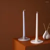 Candle Holders Creative Candlestick Ceramic Holder Mold Beautiful Insert Home Decor Simple Nordic Design