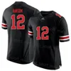 NCAA College Ohio State Buckeyes Football 18 Marvin Harrison Jr Jersey 2 Emeka Egbuka 8 Cade Stover 9 Jayden Ballard 12 Lathan Ransom 35 Eichenberg University Sport