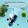 ジューサーポータブル果物と野菜クリーナー USB 洗濯機キッチン食品清浄機カプセル形状クリーニング 221014