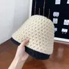 Beanie/Kafatası Kapakları Kış Bonnet Kalınlaştırılmış Sıcak Kova Şapkası Kulak Koruyucu Kapak Kadınlar Fransız Klasik Fedora Şapkası Açık Balıkçılık Yün Balıkçı Şapkası T221013