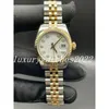 Super Quality Lady Watch 5 Star V5 31mm NF Factory rostfritt stål Två-ton Automatisk mekanik Sapphire Perpetual Women Wristwatches