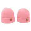 8 Colori Genitori Bambini Cappelli invernali Berretto per bambini Anti-neve e vento Proteggi le cuffie Cappello da ciclismo