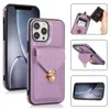 CellPhone Cases Crossbody Wallet Bag Phone Holder Shell Insert Card Pocket Straps Non-slip PU Leather Full Covers For Iphone 14 Plus Pro Max 13 12 11 XS XR Retail