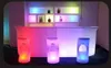 110CM Height LED Rechargeable Bar Table Colorful Changing Salon Reception Desk Modern Nightclub Furniture Simple Cashier Counter