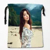 Storage Bags Park Shin Hye Drawstring Custom Printed Receive Bag Compression Type Size 18X22cm 1009