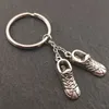 Fashion Football Metal Keychain Men Gift Chain Soccer Shoes Shopfute Footballs Car Key Ring Party Friendly Keychains J￳ias