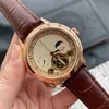 Super vridmoment svänghjul lyxklockor för män pate Philipp herrar automatiska stora svänghjul mekaniska Watchwristwatches Fashion Watch Nautilus Op7i