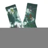 Chaussettes pour hommes 10 paires / pack hommes femme collection de nouveauté drôle rue mode coloré cool fou skateboard cravate colorant robe d'équipage