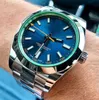 Yüksek kaliteli moda stili 2813 Otomatik hareket saatleri tam paslanmaz çelik spor erkekler, ışıklı montre de lüks kol saatleri hediyeler izle