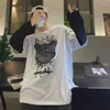 Hommes T-shirts Automne Hommes Harajuku Chemise À Manches Longues Hip-Hop Streetwear T-shirts Mode Anime Imprimer Sweats Unisexe Casual Tops Y2k Vêtements