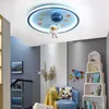 Chandeliers Modern Led Chandelier Light For Children's Room Bedroom Study Kids Baby Blue Cartoon Astronaut Ceiling Lamp Decor Fixtures