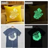 Window Stickers 10 Differents Colors 12"x10"/30x25cm Luminous Glow In Dark Heat Transfer Noctilucent Press Machine Tshirt