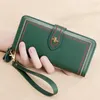 Wallets Genuine Leather Wallet Women Clutch Female Purse Long Money Bag Zipper Coin Bee Wristlet Phone Hasp3352