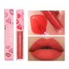 Lipgloss, langanhaltende Feuchtigkeitscreme, Lippenstift, 12 Farben, matt, wasserfest, Lipgloss, Make-up-Tools