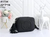 2022 Top Schouder Crossbody Tassen Women Handtassen Mode Vrouw Portemonenteren Echt lederen SoHo Disco reliëf in elkaar grijpende Tassel Zipper