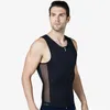 Men's Body Shapers Men's Shaper Corset Neoprene Fitness Vest Sweat Steampunk Men Abdomen Waist Sauna Suit Breathable