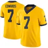 NCAA College Football Michigan Wolverines 7 Donovan Edwards Jersey University 41 Isaiah Gash 14 Roman Wilson 6 Cornelius Johnson 25 Junior Colson 23 CJ Stokes Sport