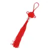 Interior Decorations Hand-Woven Chinese Knot Car Ornament Hanging Pendant Home Decor Gift