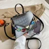 Evening Bags Fashion Luxury High Quality Soft Leather Shoulder For Women Stone Pattern Handbags Designer Chain Crossbody