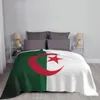 Cobertores Argelia Flag Fashion Fleece Spring Autumn Breito de arremesso macio respirável para a cama Bedding