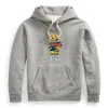Little Bear Cotton Plush Thick hoodie Par T-shirt ton￥ring hoodie cool p￥ h￶sten och vintern