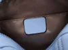 Moda Metal Zincir Omuz Geri Crossbody Bag kapitone V şeklinde deri ayarlanabilir zincir kayış fermuar contası logo ile