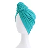 Capo turbante intrecciato Turban Headwrap Solid Colore Hijabs musulmano per donne Accessori per capelli che chiomiche per la cura dei capelli