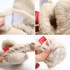 First Walkers 0-18M Baby Socks Winter Boy Girl Booties Fluff Soft Toddler Shoes Anti-slip Warm Born Infant Crib