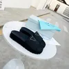Black Foam Slide Slippers For Man Woman Emblematic Mules Slipper Designer Foamy Runner Slides Lugged Rubber Tread Sole Casual Fashion