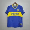 97 98 Boca Juniors Retro 1981 Soccer Jerseys Maradona ROMAN GAGO 99 Football Shirt classic 2001 2002 2005 Camiseta Futbol vintage 81 RIQUELME