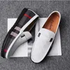 Männer Schuhe Business Schuhe Pu Leder Casual Mode Klassische Bequeme Frühling Herbst Einfachheit Runde Kappe Prägnant Solide Dh531 2021 neue Slip