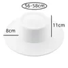 Mütze/Schädelkappen Hüte für Frauen Hut Fedora Round Top Dome Rotgrün schwarze Winter -Hut -Band -Kleid im Freien Wide Bim Hut Sombreros de Mujer T221013