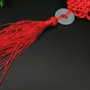 Interior Decorations Hand-Woven Chinese Knot Car Ornament Hanging Pendant Home Decor Gift