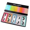 Bouclés Épais Vison Faux Cils Doux Vivid Messy Crisscross Réutilisable Fabriqué À La Main Multicouche 3D Faux Cils Extensions Maquillage Pour Les Yeux Facile à Porter DHL