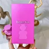 Kvinnors parfym nallebj￶rn rosa flaskan parfym 100 ml leksak 2 bra lukt l￥ngvarig kropp dim av h￶g slutkvalitet snabbt fartyg
