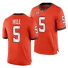 NCAA College Oklahoma State Cowboys Football 49 Matt Ammendola Jersey 5 Justice Hill 28 James Washington 3 Marcell Ateman 17 Dillon Stoner 14 Balous 45 Chad Whitener