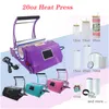 USA Warehouse Sublimation Machine Heat Press Machine for 20oz Straight Tumbler Heat Press Printer Sublimation Heat Transfer Machine US Stock