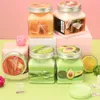 OEM Natural 9 Fruit Scent Face Body Scrubs Cleansing Gel Private Label Scrub fuktgivande exfoliant